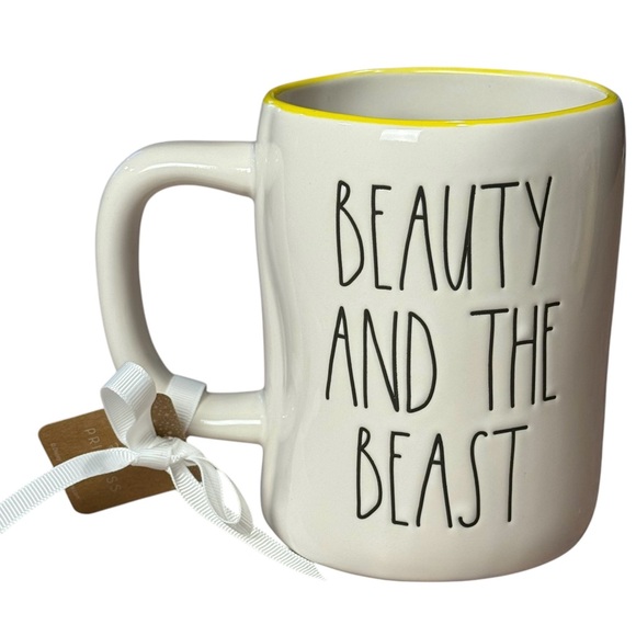 RAE DUNN Disney Beauty and the Beast princess coffee Mug - Picture 2 of 7